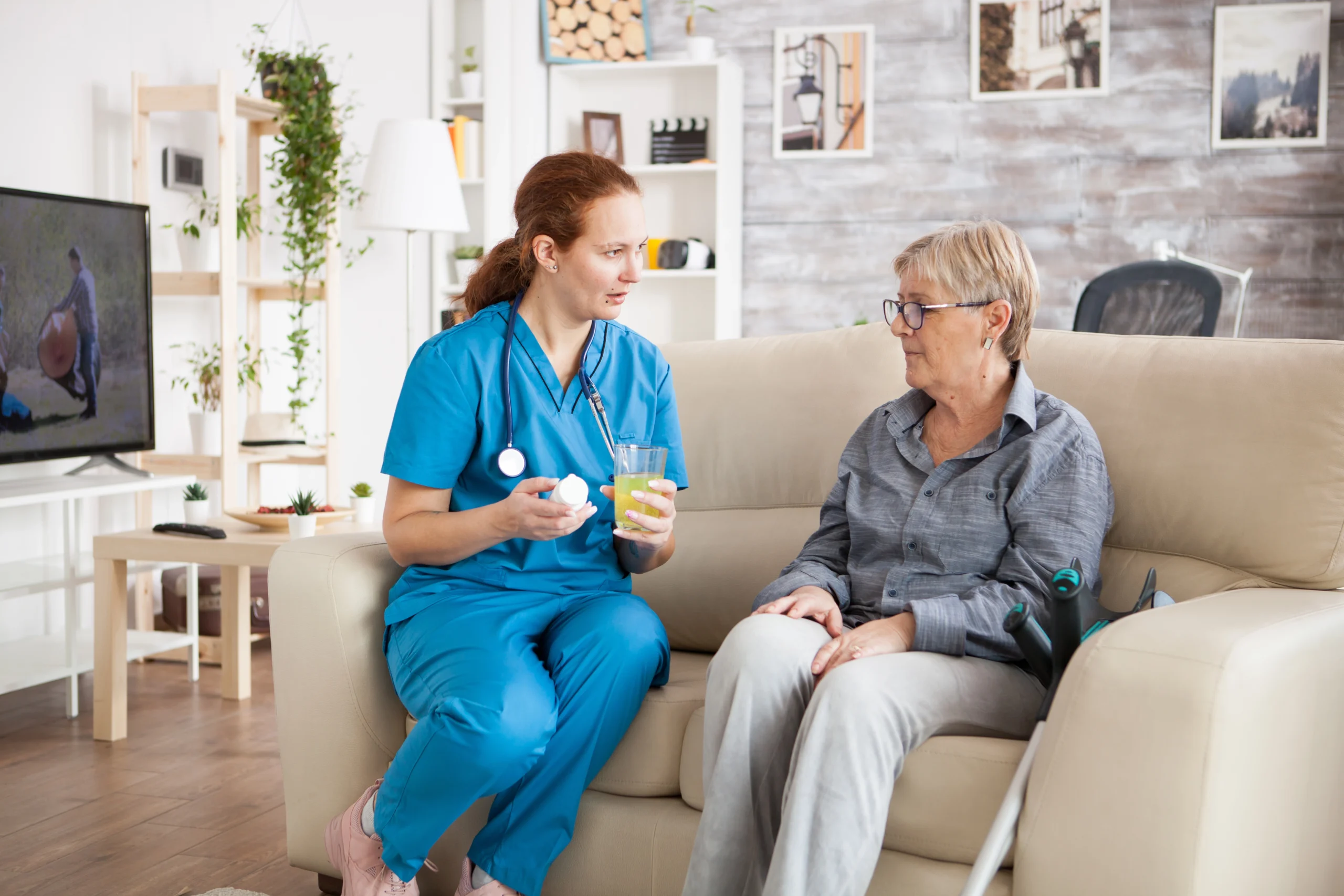 jamed healthcare doctor talking to a service user